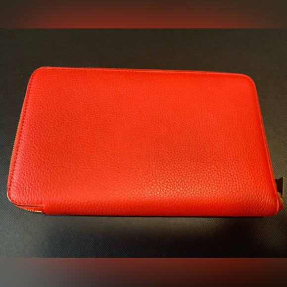 Sold to consignment Céline zip wallet. Red, a true red. Phoebe era. Excellent - Picture 6 of 8